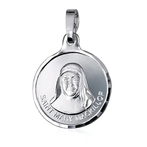 Fine Silver Saint Mary McKillop Medal SEASPRAY VALUATIONS &