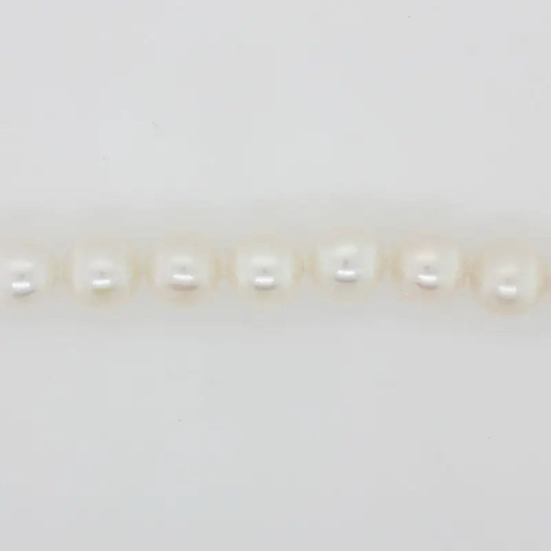 Freshwater 8.00mm to 8.50mm Pearl 50cm Necklet with 9ct