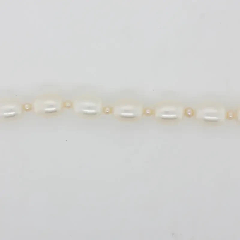 Freshwater Pearl 45cm Necklet with 37 x 7mm Pearls and 38 x