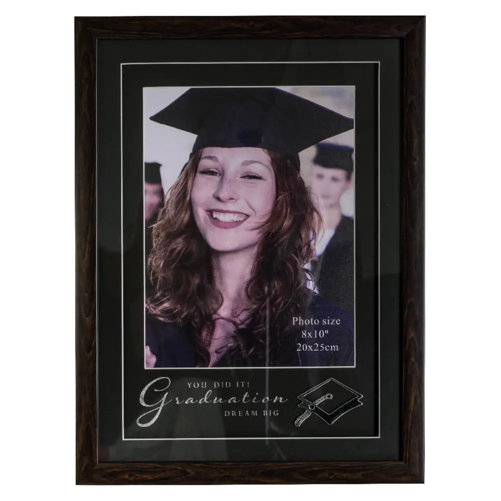 Heritage Graduation Day Photo Frame 8x10 You Did It!