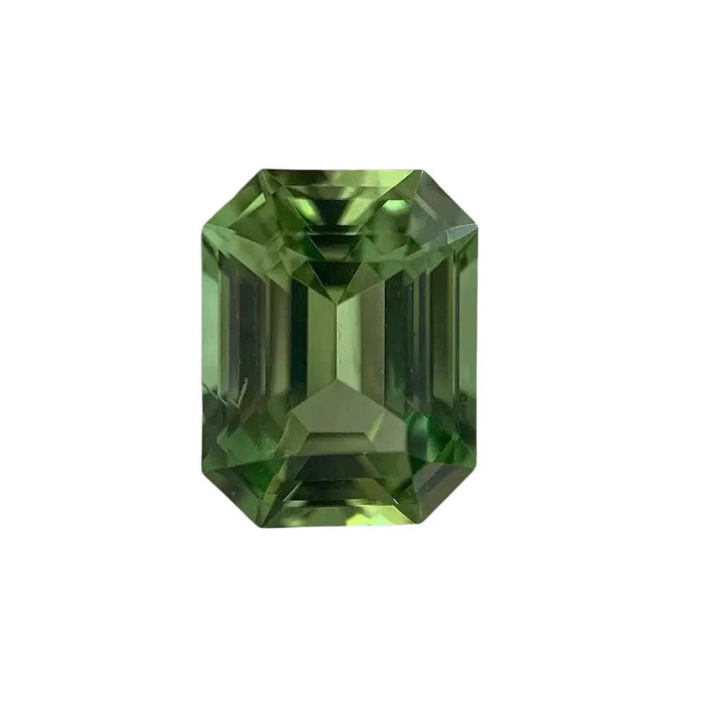 Kornerupine Octagon 7.7x6mm 1.66ct Light Green SEASPRAY