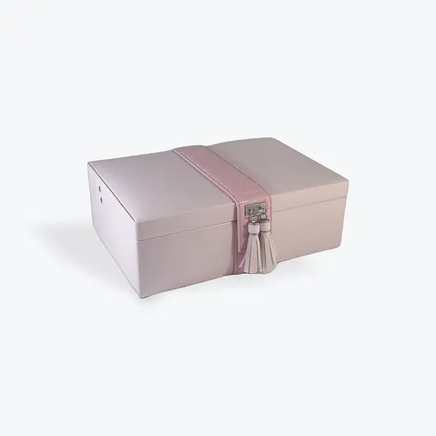 Large Pink Jewellery Box with Tray Seaspray Valuations &