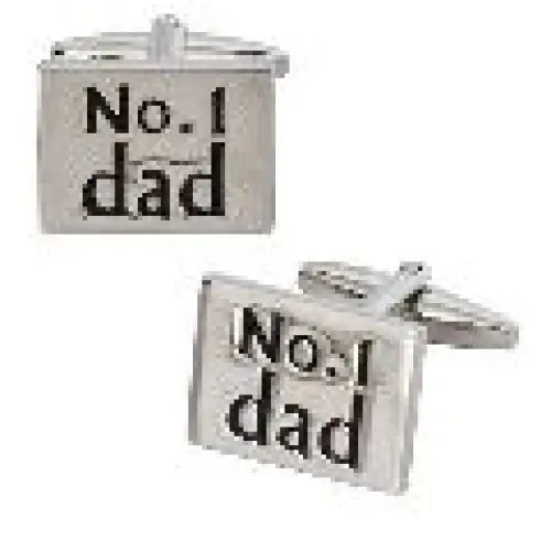 Mens Cufflinks - No 1 Dad