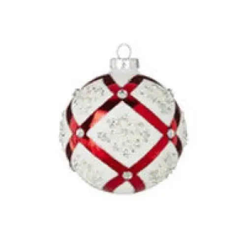 Merrymint - 10cm/4 Red and White Jewelled HO (3AT) SEASPRAY