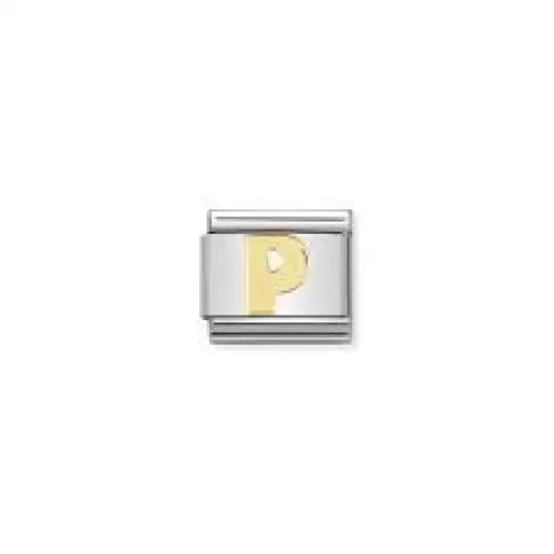 Nomination Classic Composable Letter ’P’ Charm Stainless