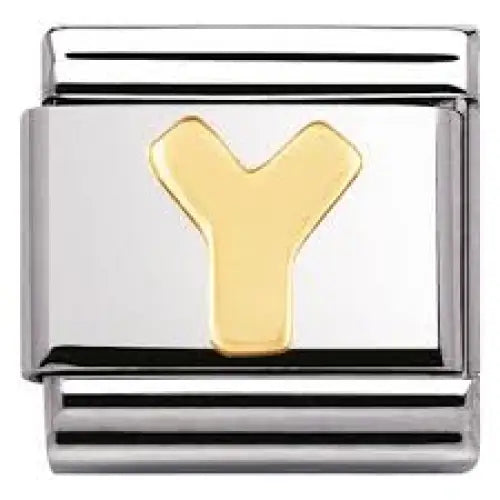 Nomination Classic Composable Letter ’Y’ Charm Stainless