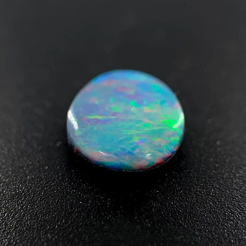 Opal Doublet Pear Shape Pink Blue Green Colours 8.6mm x