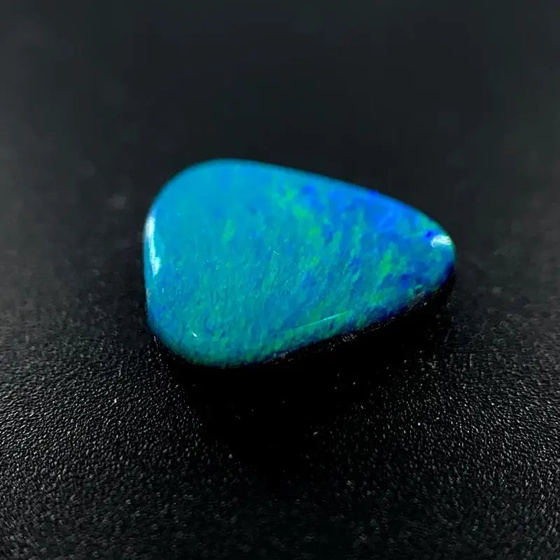 Opal Doublet Triangle Shape Green Blue Colours 9.29mm x