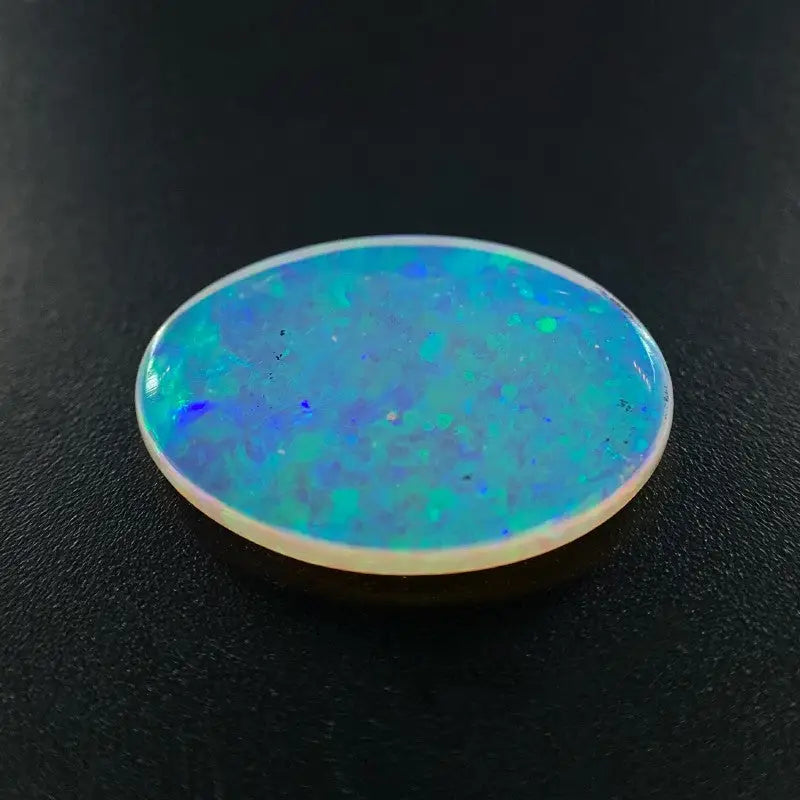 Opal Solid Oval Blue Green Colours SEASPRAY VALUATIONS &