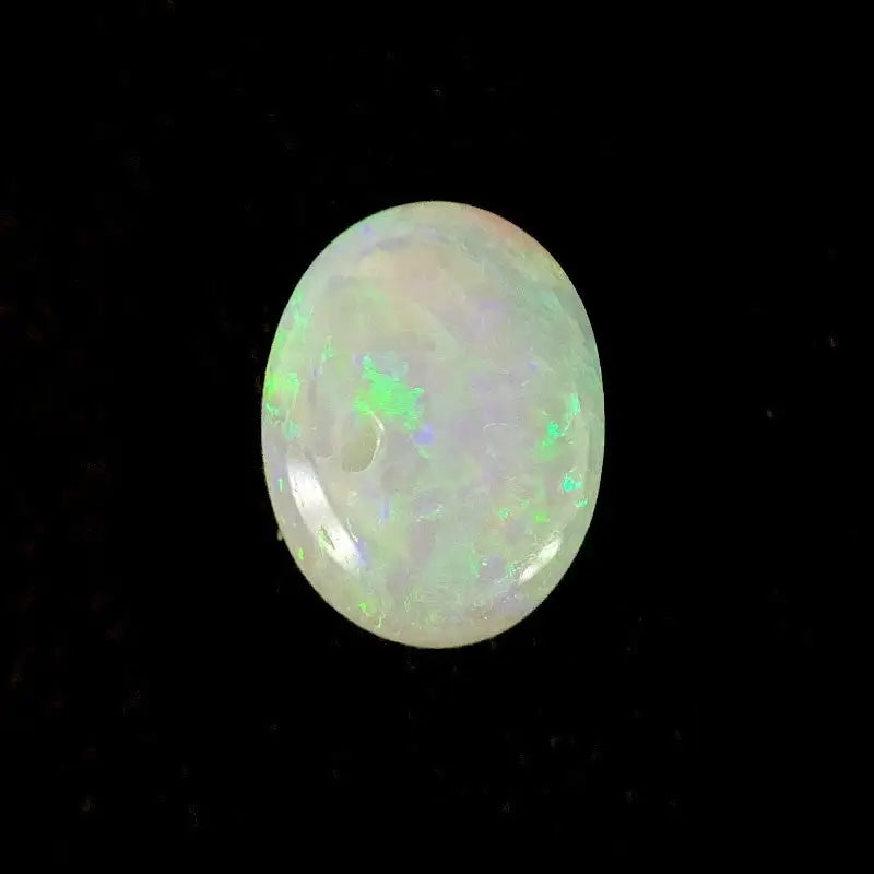 Oval 8.25mm x 6.4mm Australian Solid Light Crystal Opal 0.89ct 