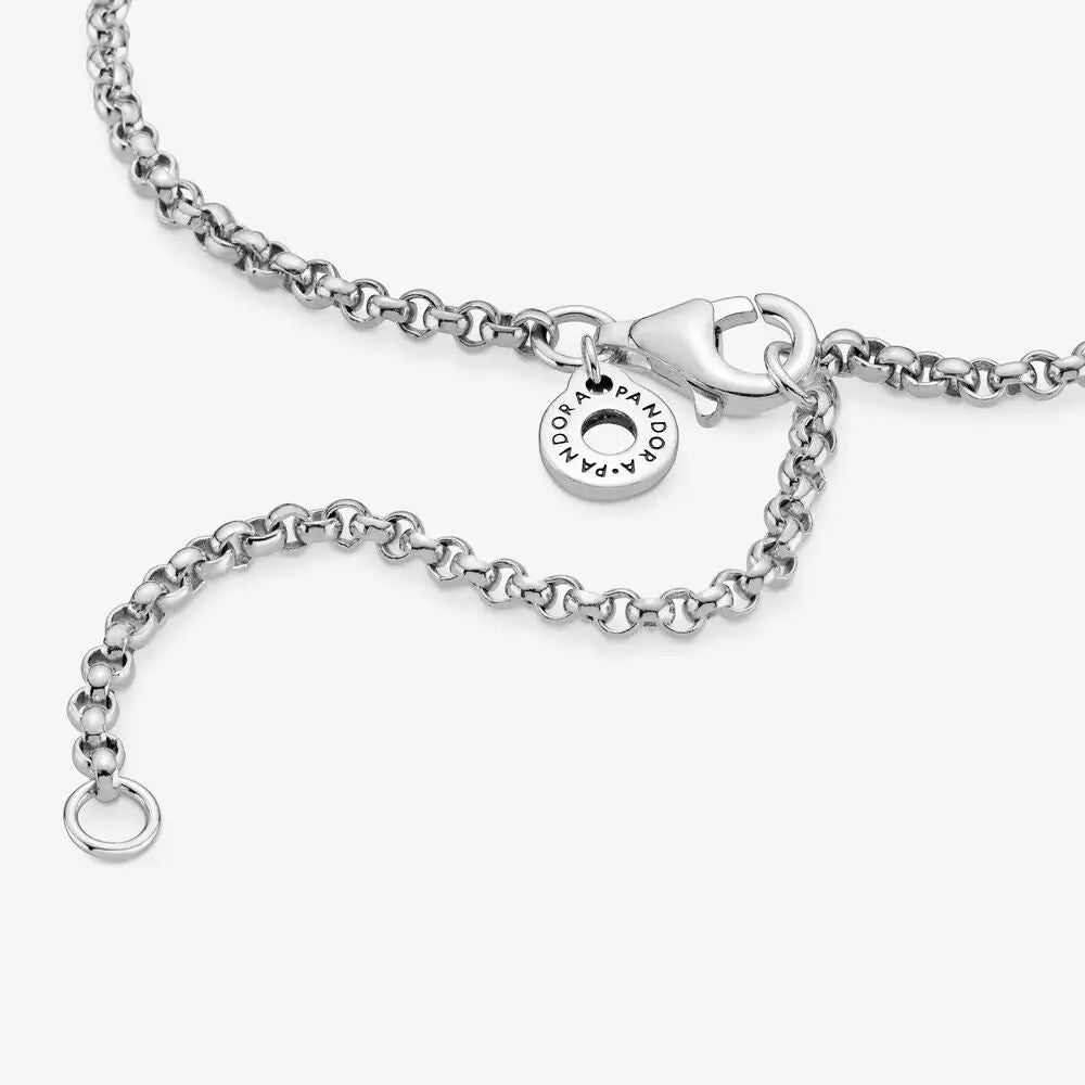 Pandora SS Rolo Chain Necklace 60cm Seaspray Valuations &