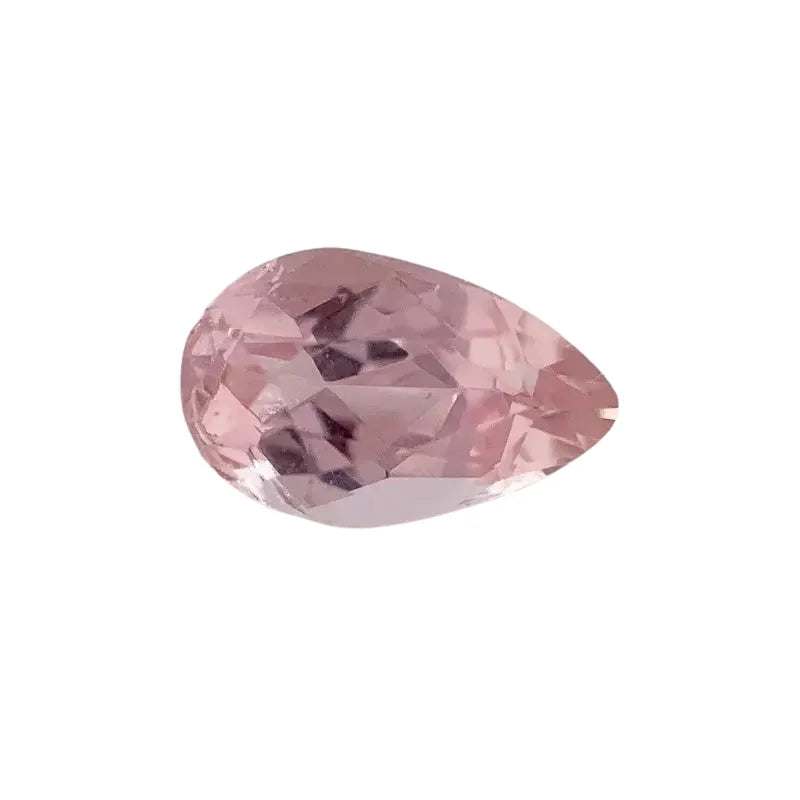 Pink Tourmaline Pear Shape 0.70ct SEASPRAY VALUATIONS & FINE