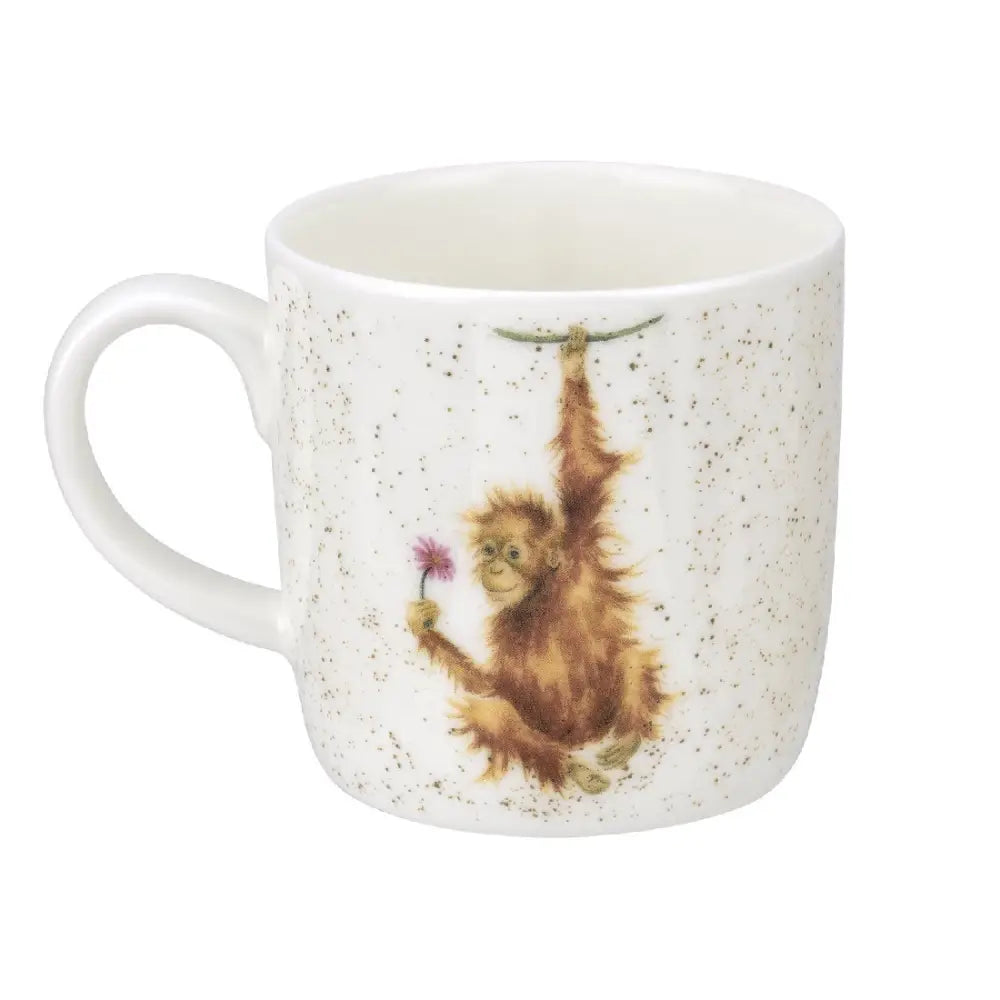 Royal Worcester Wrendale Designs - Orangutan Mug SEASPRAY