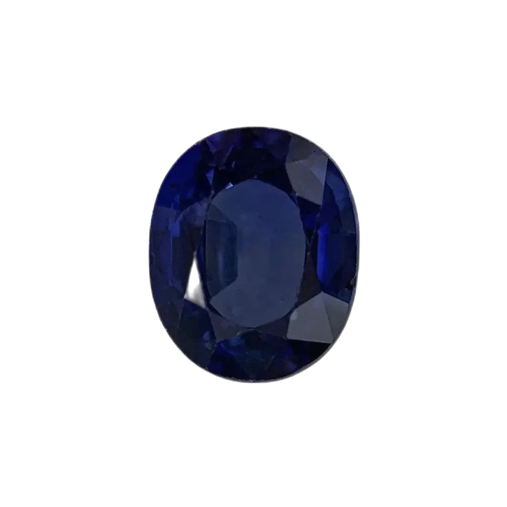 Sapphire Oval 5.6x4.6mm 0.85ct Mid Blue SEASPRAY VALUATIONS