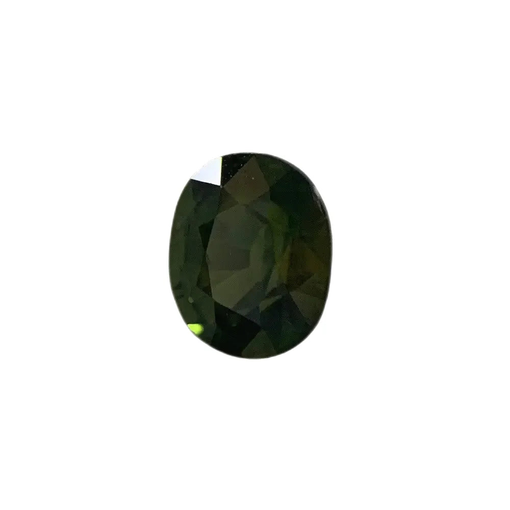Sapphire Oval 6x4.82mm 0.94ct Green SEASPRAY VALUATIONS &