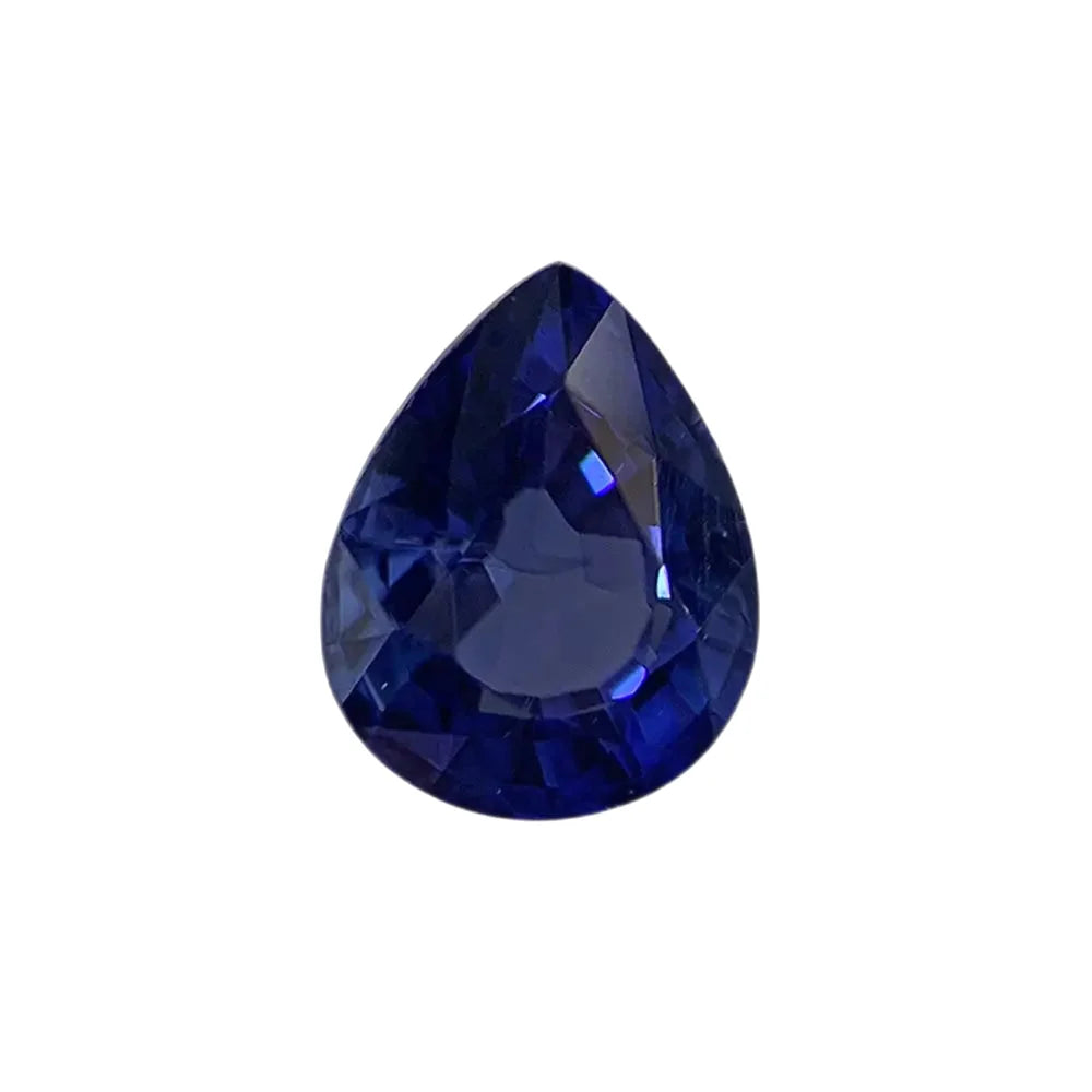 Sapphire Pear 5.7x4.6mm 0.62ct Mid Blue SEASPRAY VALUATIONS