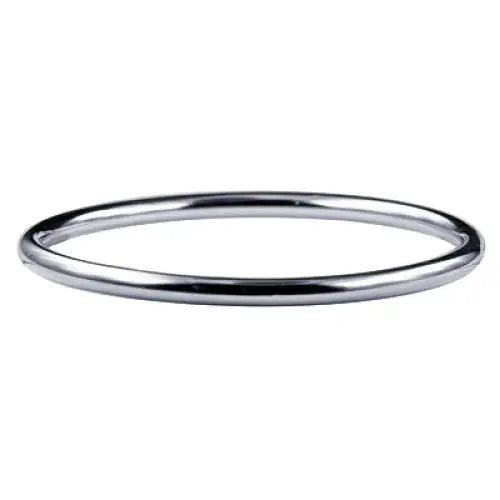 Stainless Steel 45mm Int. Diameter 4.50mm Round Bangle 