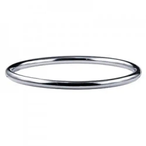 Stainless Steel 55mm Internal Diameter 4.50mm Round Bangle 