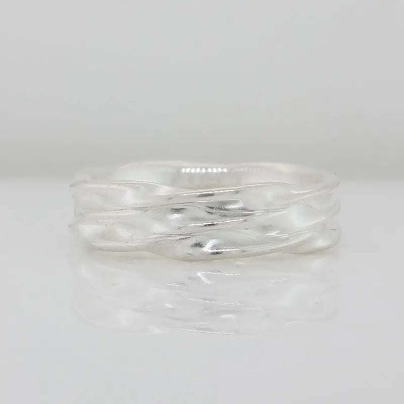 Sterling Silver 5.50mm Wide Ring Size O
