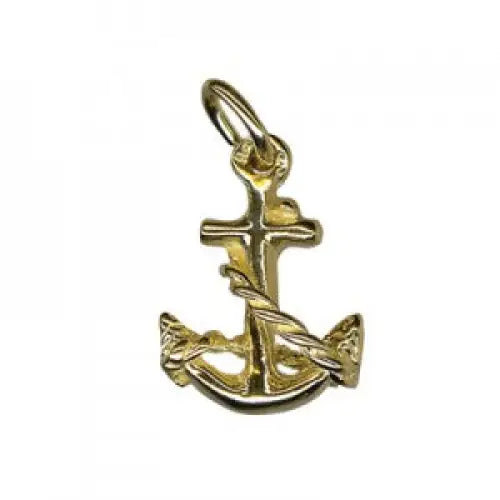 Sterling Silver Anchor & Rope Pendant SEASPRAY VALUATIONS &
