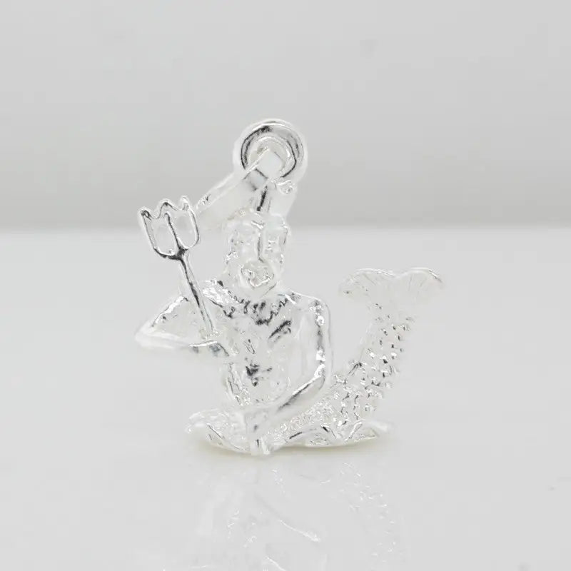 Sterling Silver Aquarius Pendant / Charm