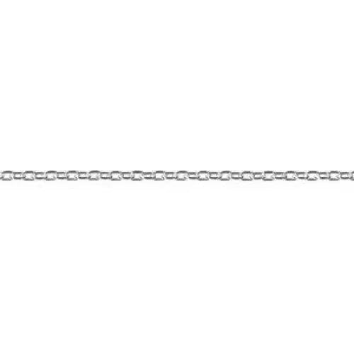 Sterling Silver Diamond Cut Cable Chain - 45cm SEASPRAY