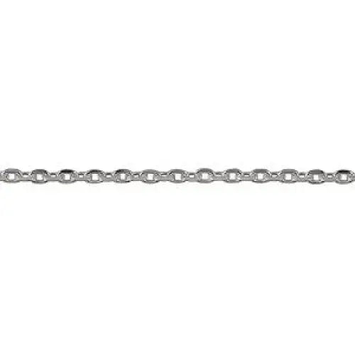 Sterling Silver Diamond Cut Cable Chain, 50cm (3mm wide)