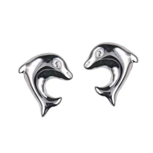 Sterling Silver Dolphin Earring SEASPRAY VALUATIONS & FINE
