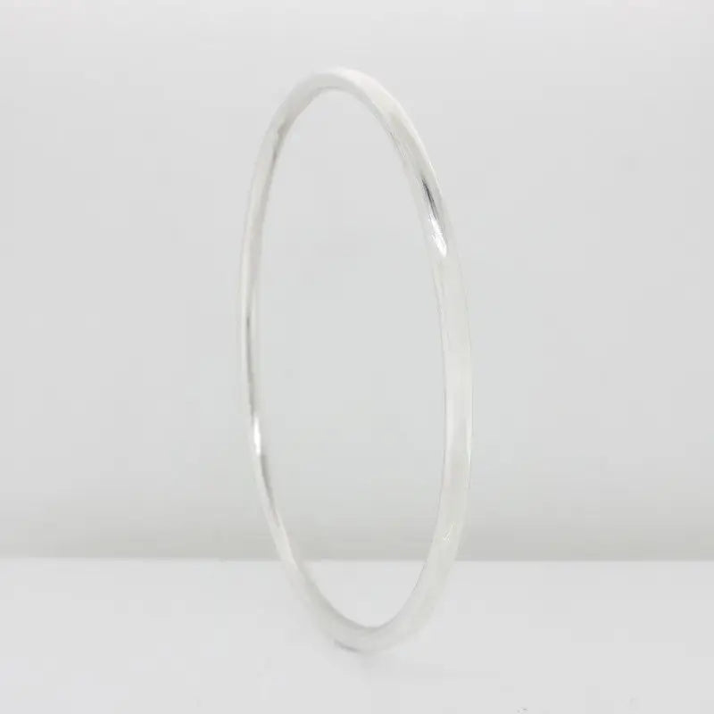 Sterling Silver Golf Bangle 65mm Internal Diameter 