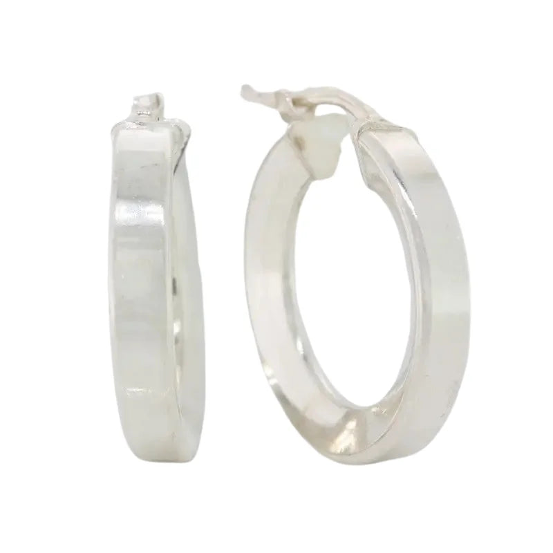 Sterling Silver Hoop Earrings SEASPRAY VALUATIONS & FINE