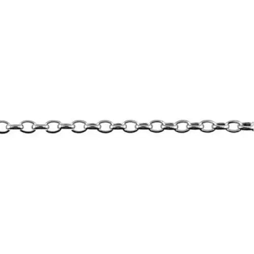 Sterling Silver Oval Belcher Chain 50cm SEASPRAY VALUATIONS