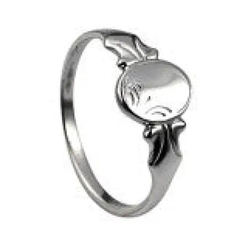 Sterling Silver Oval Signet Ring SEASPRAY VALUATIONS & FINE