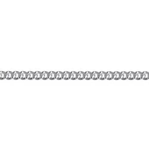 Sterling Silver Round Curb Chain 50cm (3.50mm wide) SEASPRAY