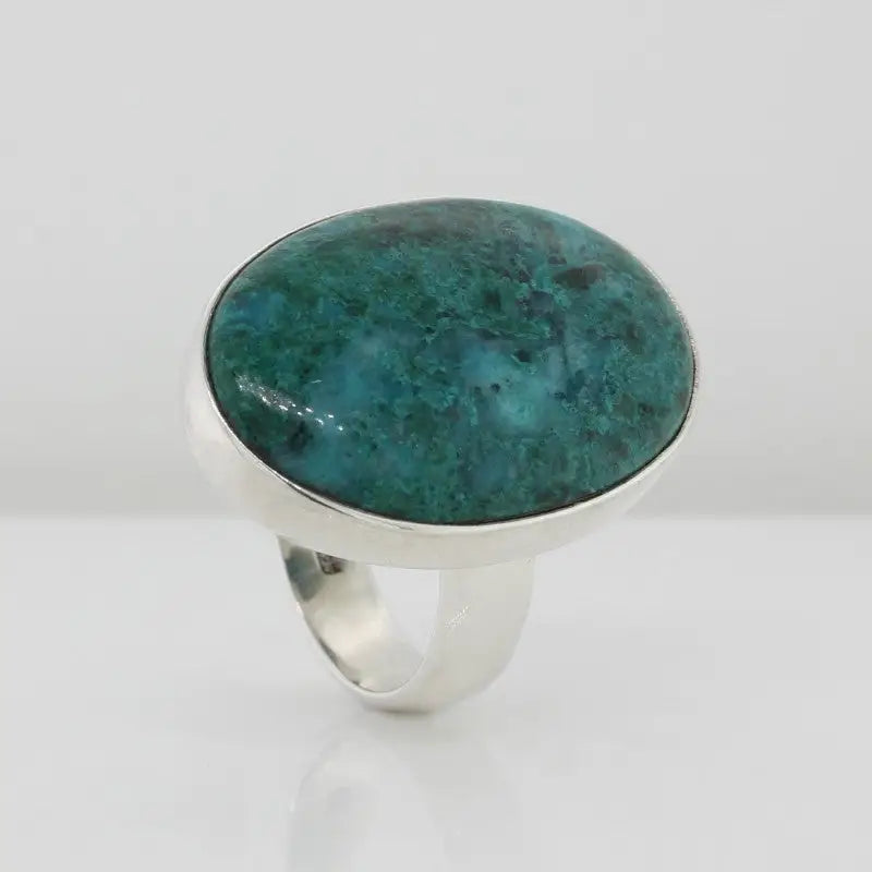Sterling Silver Signature Chrysocolla Ring