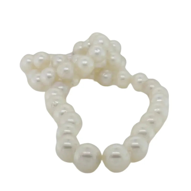 Sth Sea White Pearls 51cm 8.5mm to 9mm Round 9W Ball Clasp