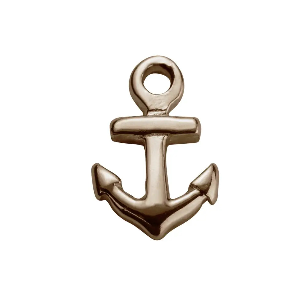 Stow 9 Carat Rose Gold Anchor Charm