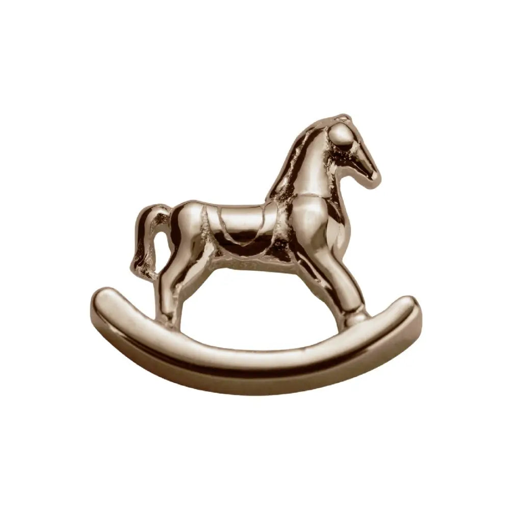 Stow 9 Carat Rose Gold Rocking Horse Charm SEASPRAY