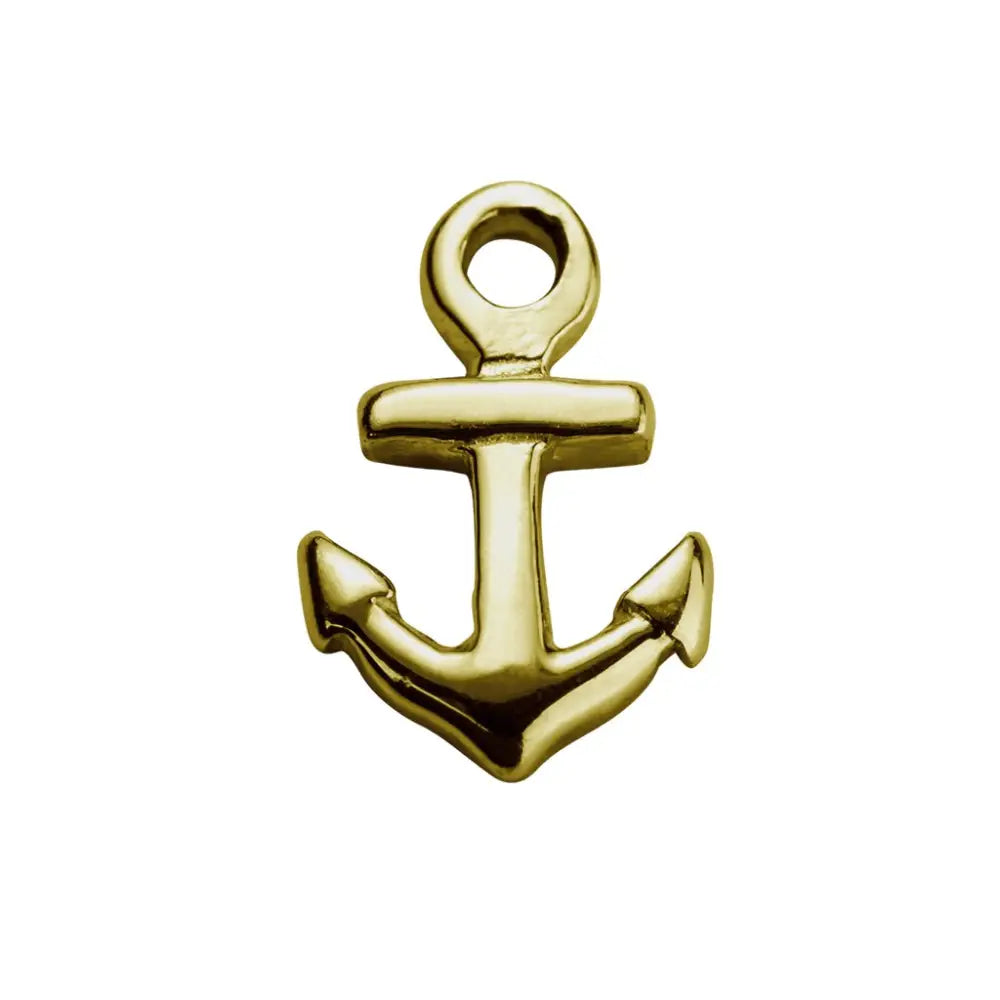 Stow 9 Carat Yellow Gold Anchor Charm SEASPRAY VALUATIONS &