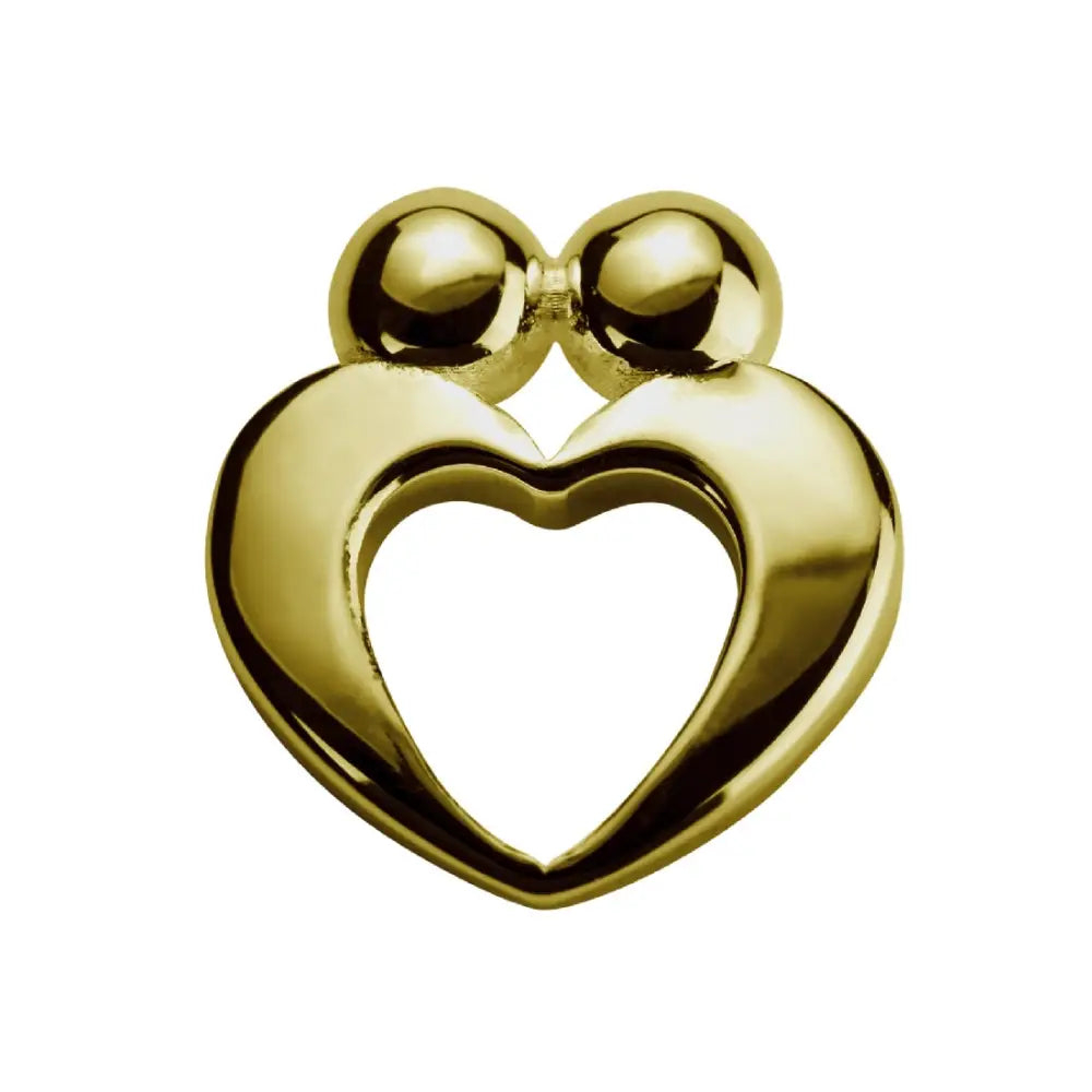 Stow 9 Carat Yellow Gold True Love Charm SEASPRAY VALUATIONS