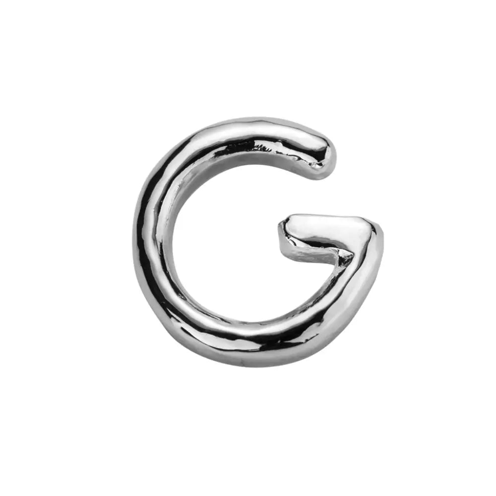 Stow Sterling Silver Letter G Charm SEASPRAY VALUATIONS &