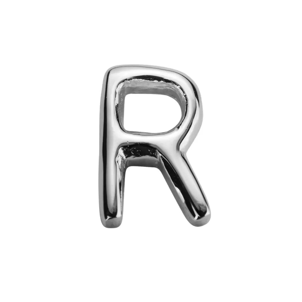 Stow Sterling silver Letter R Charm SEASPRAY VALUATIONS &