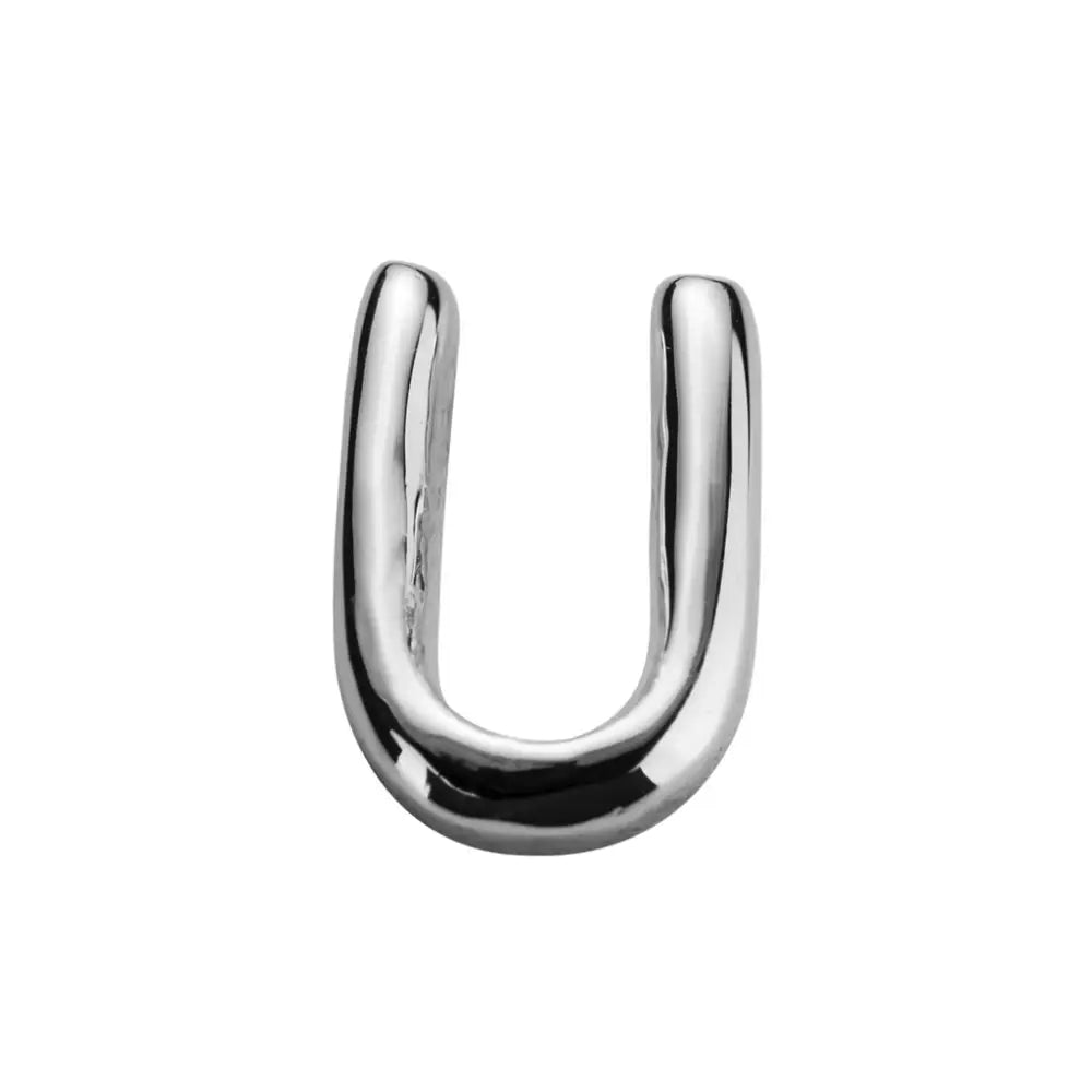 Stow Sterling Silver Letter U Charm SEASPRAY VALUATIONS &