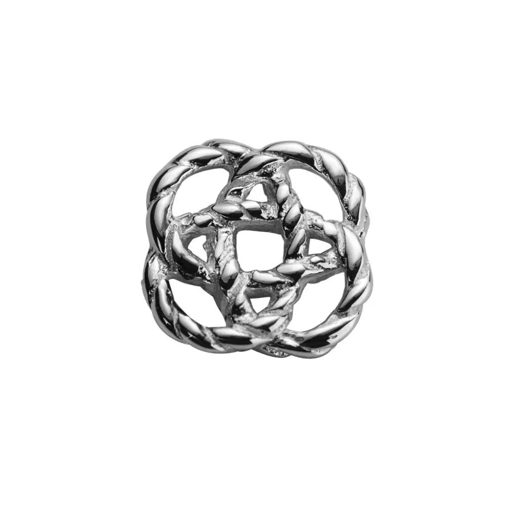 Stow Sterling Silver Love Knot Charm SEASPRAY VALUATIONS &