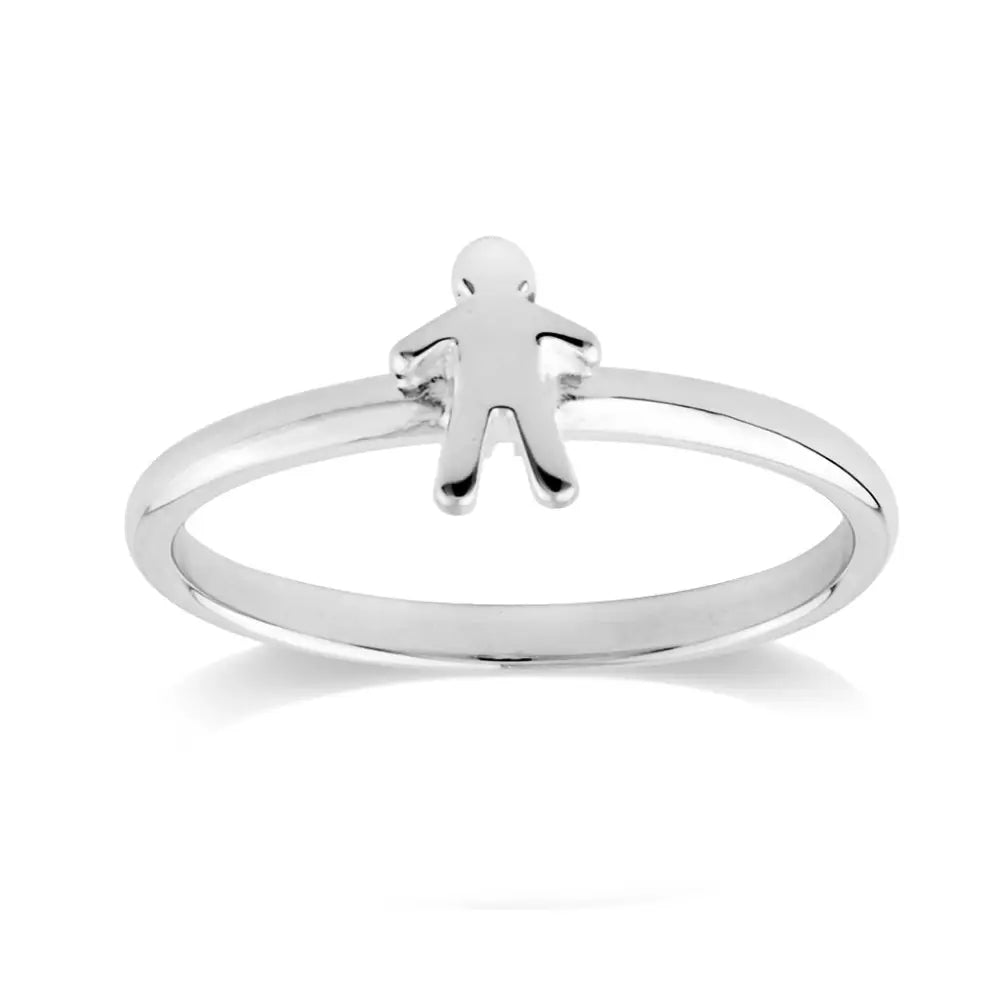 Stow Sterling Silver Stowaway Boy Ring