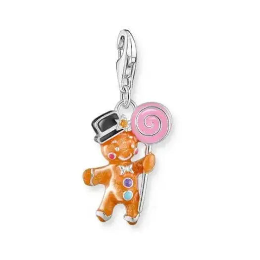 Thomas Sabo Charm Club Charmista Ginerbread Man Cubic Zirconia CC2064