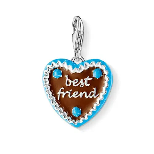 Thomas Sabo Charm Club Ginger Bread 'Friend' Heart 