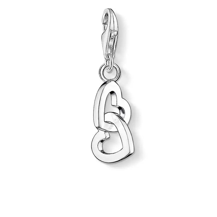 Thomas Sabo Charm Club Locked Hearts Charm or Pendant CC773