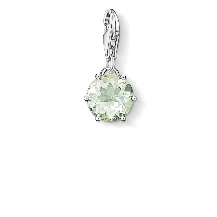 Thomas Sabo Charm Club Sterling Silver August Prasiolite Charm