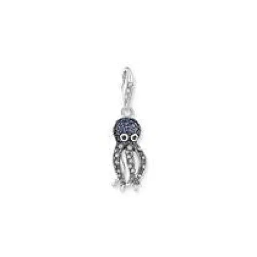 Thomas Sabo Charm Club Sterling Silver Blue Spinel Octopus CC1890