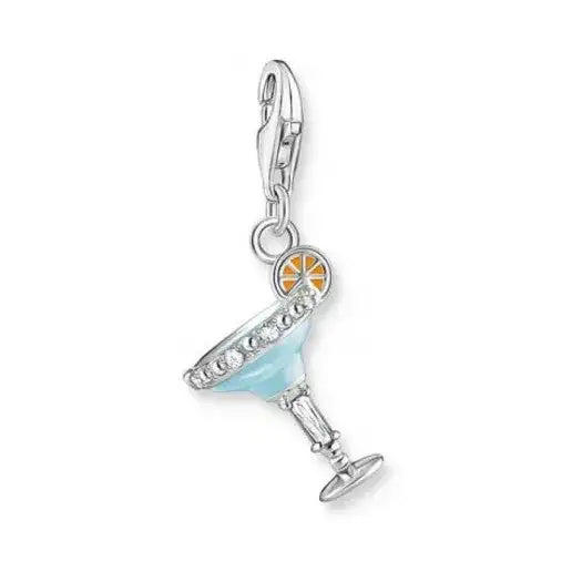 Thomas Sabo Charm Club Sterling Silver Turquoise Cocktail